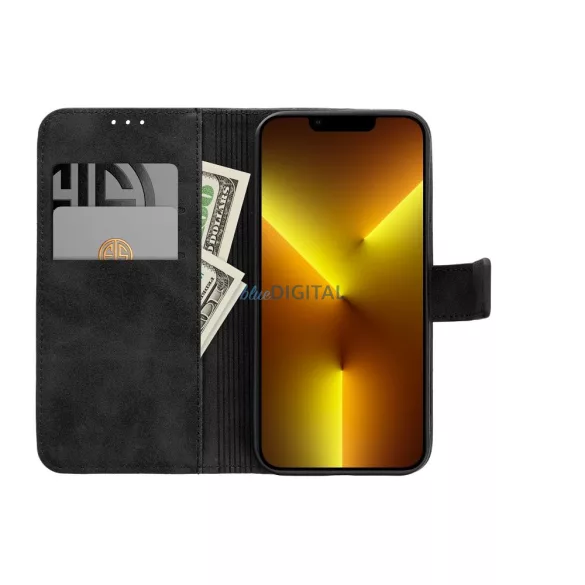 TENDER könyvtok Samsung Galaxy A06 4G/5G - fekete