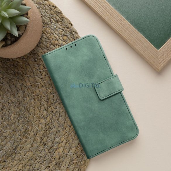 TENDER könyvtok Samsung Galaxy A06 4G/5G - zöld