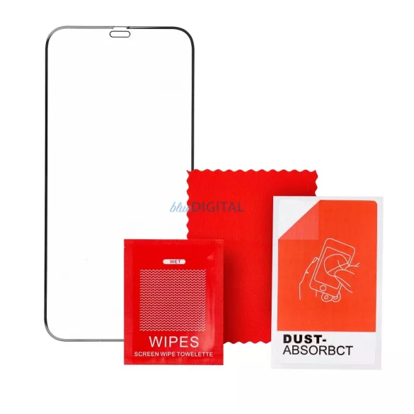 Veason 6D Pro edzett üveg fekete szegéllyel Xiaomi Redmi Note 14S