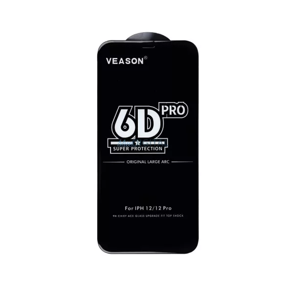 Veason 6D Pro edzett üveg fekete szegéllyel Xiaomi Redmi Note 14S