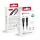 FORCELL F-ENERGY C346 Type-C - Lightning kábel PD 3A 27W szilikon 1 m fekete