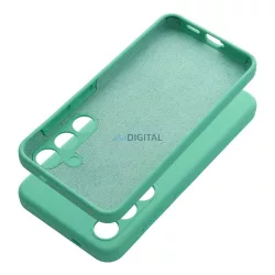 SILICONE 2mm tok Samsung Galaxy A06 4G - mentazöld
