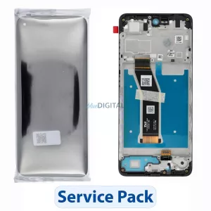 ServicePack LCD kijelző MOTOROLA Moto E14 5D68C24645 készülékhez - ALKATRÉSZ!