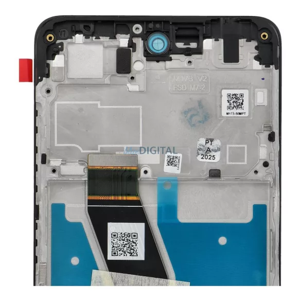 ServicePack LCD kijelző MOTOROLA Moto E14 5D68C24645 készülékhez - ALKATRÉSZ!