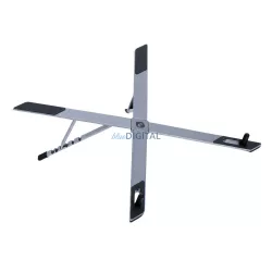   Összecsukható asztali tartó laptophoz/táblagéphez: Forcell F-Grip Fold Stand X Pro, szürke