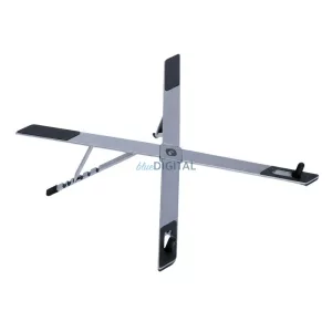 Összecsukható asztali tartó laptophoz/táblagéphez: Forcell F-Grip Fold Stand X Pro, szürke