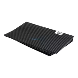 Hátlapfólia 180 x 120 mm, 10 db - karbon