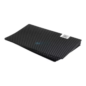 Hátlapfólia 180 x 120 mm, 10 db - karbon