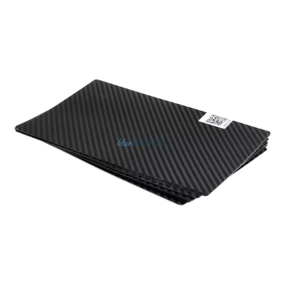 Hátlapfólia 180 x 120 mm, 10 db - karbon