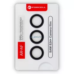   Forcell Premium Camera Lens kamera lencse védő edzett üveg lila szegéllyel Samsung Galaxy S24 Plus
