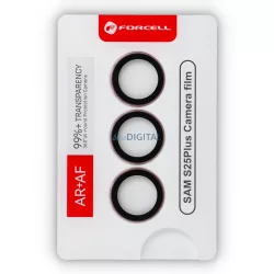   Forcell Premium Camera Lens kamera lencse védő edzett üveg rózsaarany színű szegéllyel Samsung Galaxy S25 Plus