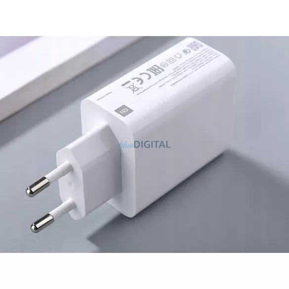 XIAOMI eredeti töltő USB-A QC3.0 3A 33W MDY-16-EF fehér