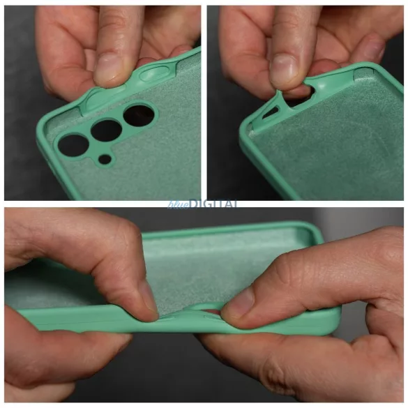 SILICONE 2mm tok Honor 400 - mentazöld