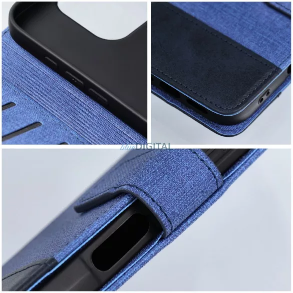 GOMMA könyvtok iPhone Air - kék