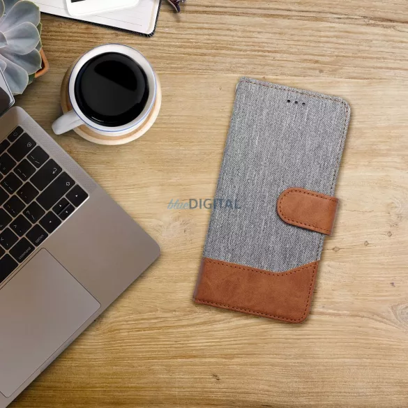 JEANS könyvtok iPhone Air - szürke