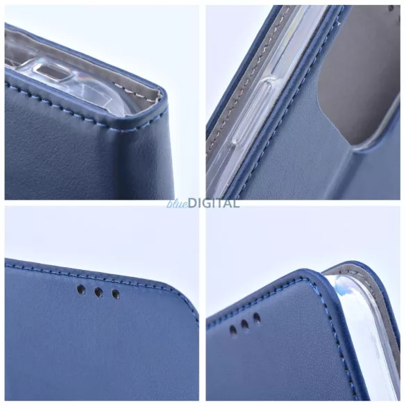 SMART MAGNETO könyvtok iPhone Air - tengerészkék