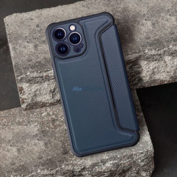 RAZOR könyvtok iPhone 17 - kék