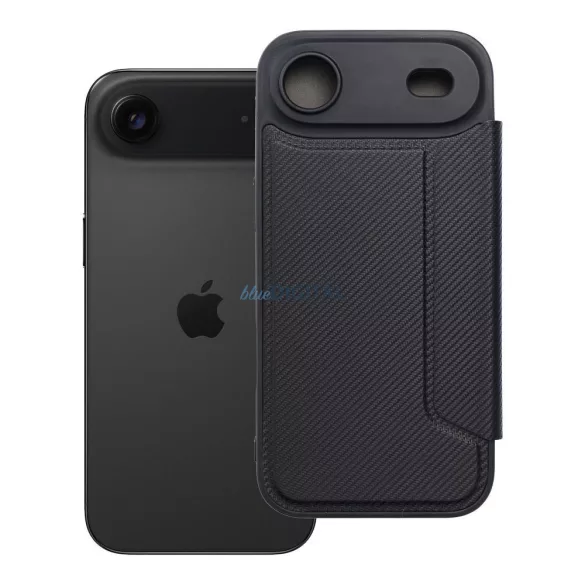 RAZOR könyvtok iPhone Air - fekete