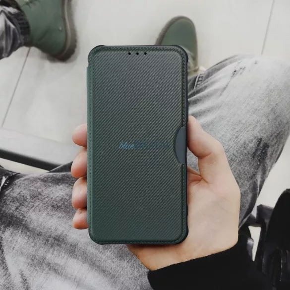 RAZOR könyvtok iPhone Air - sötétzöld