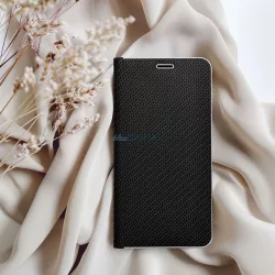 LUNA CARBON könyvtok iPhone Air - fekete
