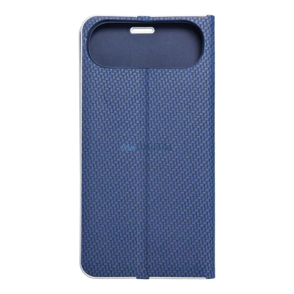 LUNA CARBON könyvtok iPhone Air - kék