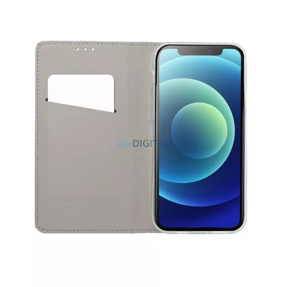 SMART CASE könyvtok Motorola Moto G86 - tengerészkék