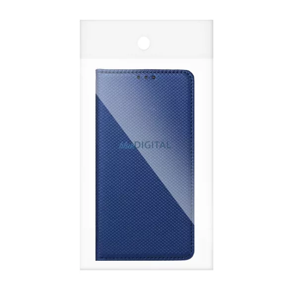 SMART CASE könyvtok Motorola Moto G86 - tengerészkék