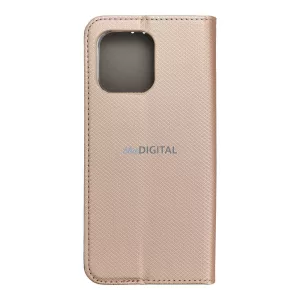 SMART CASE könyvtok Motorola Moto G56 - arany színű