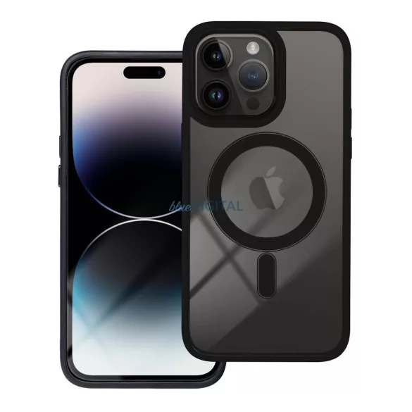 COLOR EDGE MAG COVER MagSafe-kompatibilis tok iPhone 16e - fekete