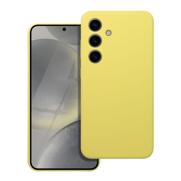 SILICONE 2mm tok Xiaomi Redmi Note 14S - citromsárga