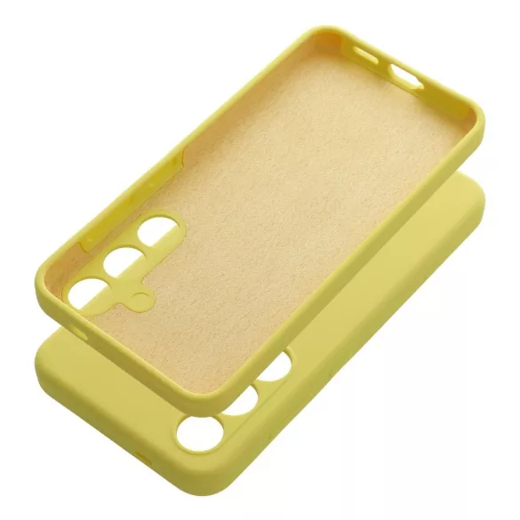 SILICONE 2mm tok Honor 400 Lite - citromsárga