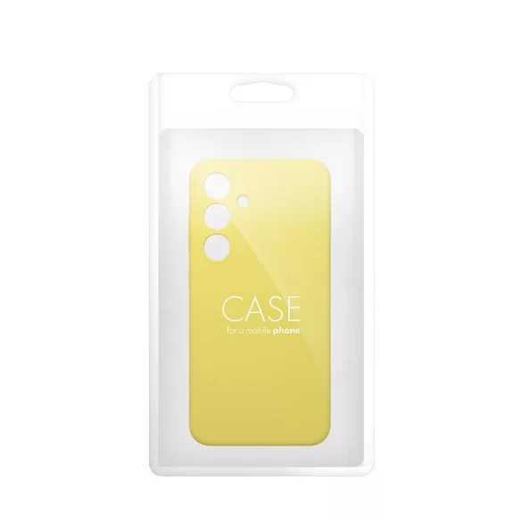 SILICONE 2mm tok Honor 400 Lite - citromsárga