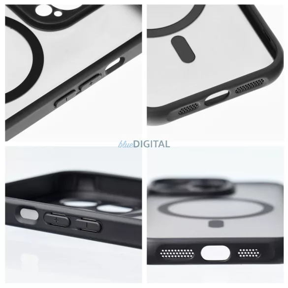 FULL MATTE MagSafe-kompatibilis tok iPhone Air - fekete