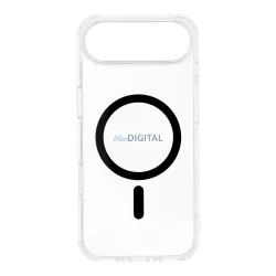   Drop Glue Colorful Ring MagSafe-kompatibilis tok iPhone Air - fekete-átlátszó