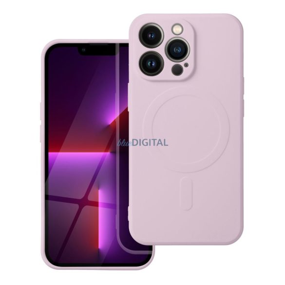 SILICONE MAG COVER MagSafe-kompatibilis tok iPhone 17 - rózsaszín