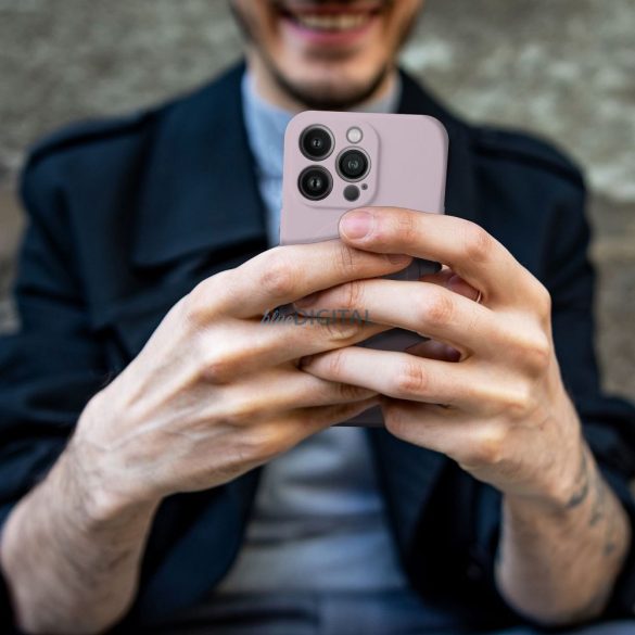 SILICONE MAG COVER MagSafe-kompatibilis tok iPhone 17 - rózsaszín