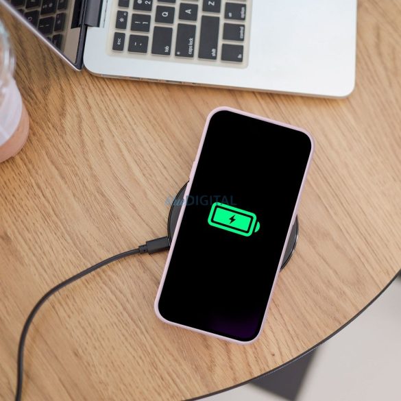 SILICONE MAG COVER MagSafe-kompatibilis tok iPhone 17 - rózsaszín