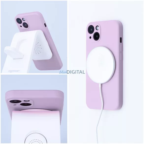SILICONE MAG COVER MagSafe-kompatibilis tok iPhone Air - rózsaszín
