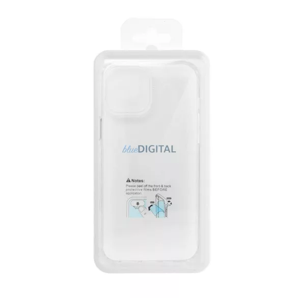 SUPER CLEAR HYBRID tok iPhone 17 - átlátszó