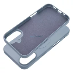   SILICONE MAG COVER (nagy lyuk) tok kompatibilis MagSafe az IPHONE 17 Air készülékhez világoskék színben