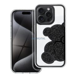 TEDDY BEAR tok iPhone 17 Pro - fekete