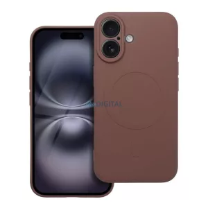 SILICONE MAG COVER tok kompatibilis a MagSafe készülékkel az IPHONE 17 Air barna színű telefonhoz