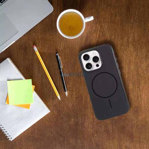 Glossy MagSafe-kompatibilis tok iPhone Air - fekete