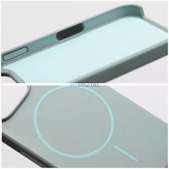 Glossy MagSafe-kompatibilis tok iPhone Air - mentazöld