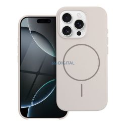 Glossy MagSafe-kompatibilis tok iPhone 17 - bézs