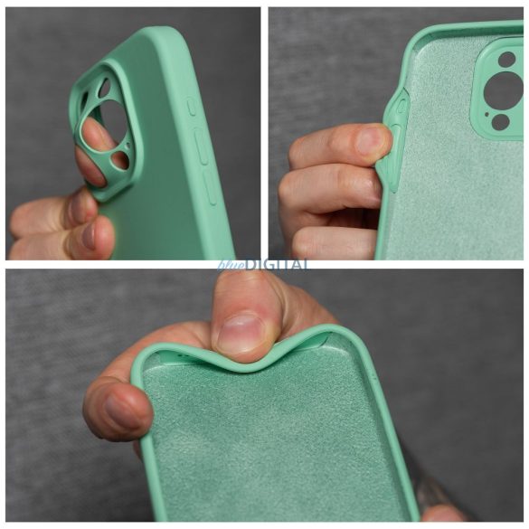 SILICONE 2mm tok iPhone 17 - mentazöld