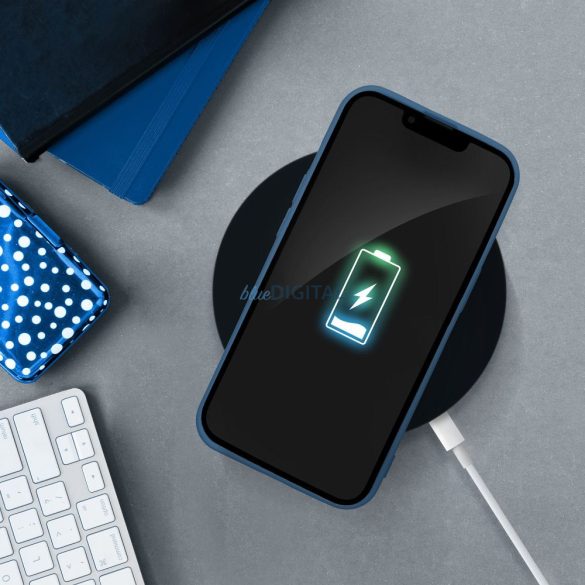 SILICONE tok iPhone 17 - kék