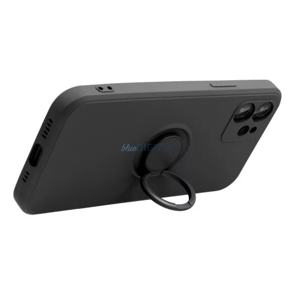 SILICONE RING tok iPhone Air - fekete