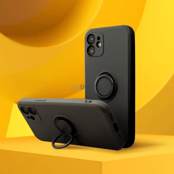 SILICONE RING tok iPhone Air - fekete