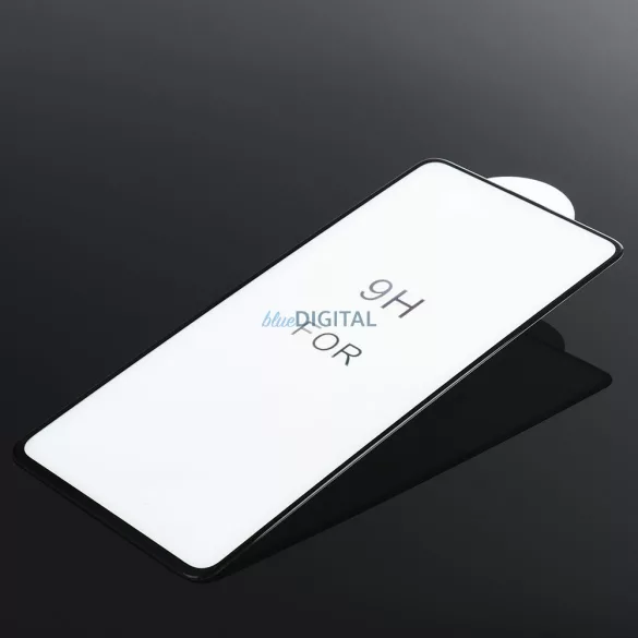 Blue Star 5D oleofób edzett üveg fekete szegéllyel iPhone Air